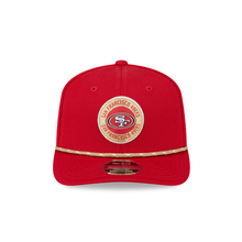 Load image into Gallery viewer, San Francisco 49ers New Era Sideline 970 9Seventy Snapback Hat