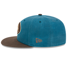 Load image into Gallery viewer, San Francisco 49ers 59Fifty 5950 New Era Superbowl XV1 Teal &amp; Brown Fitted Cap