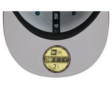 Load image into Gallery viewer, San Francisco 49ers 59Fifty 5950 New Era Superbowl XV1 Teal &amp; Brown Fitted Cap