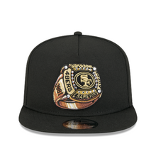 Load image into Gallery viewer, San Francisco 49ers New Era 9Fifty 950 Superbowl Championship Ring Snapback Hat