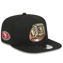 Load image into Gallery viewer, San Francisco 49ers New Era 9Fifty 950 Superbowl Championship Ring Snapback Hat