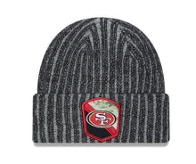 Load image into Gallery viewer, San Francisco 49ers 2023 Salute to Service Cuffed Knit New Era Beanie Hat