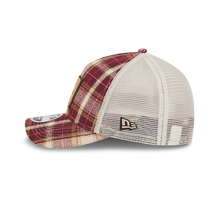 Load image into Gallery viewer, San Francisco 49ers Plaid New Era 9Forty 940 Adjustable Fit Curved Bill Trucker Hat