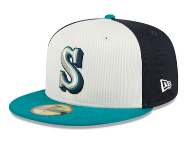 Seattle Mariners New Era 59Fifty 5950 Fitted Hat