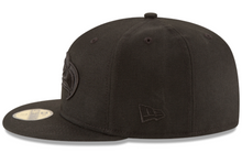 Load image into Gallery viewer, Seattle Seahawks New Era 59Fifty Triple Jet Black 5950 Fitted Hat