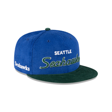 Load image into Gallery viewer, Seattle Seahawks New Era 59Fifty Corduroy 5950 Fitted Hat
