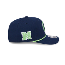 Load image into Gallery viewer, Seattle Seahawks New Era 9Seventy 970 Stretch Snap Snapback Curved Bill Cap