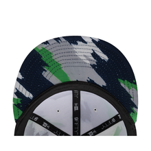 Load image into Gallery viewer, Seattle Seahawks New Era 9Fifty 950 Paint Splatter Snapback Hat