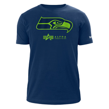 Load image into Gallery viewer, Seattle Seahawks New Era Team Colors T-Shirt by Alpha