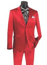 Load image into Gallery viewer, Single Breasted Ultra Slim Fit Stretch Sateen Suit Tux by Vinci