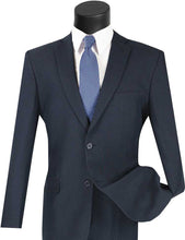 Load image into Gallery viewer, Slim Fit Single-Breasted Suit in Navy, Grey &amp; Burgundy Colors