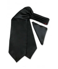 Load image into Gallery viewer, Solid Microfiber Ascot &amp; Pocket Square