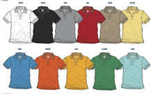 Load image into Gallery viewer, Solid Color Short Sleeve Polo Knit Pullover Shirt in 19 Colors # 11301