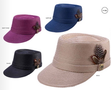 Load image into Gallery viewer, Braided Two Tone &amp; Solid Colors Legionnaire Hat # H67 H66