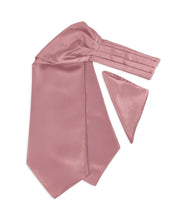 Load image into Gallery viewer, Solid Microfiber Ascot &amp; Pocket Square