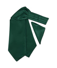 Load image into Gallery viewer, Solid Microfiber Ascot &amp; Pocket Square