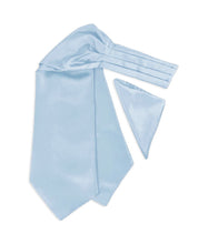 Load image into Gallery viewer, Solid Microfiber Ascot &amp; Pocket Square