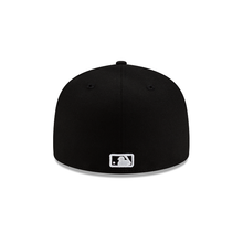 Load image into Gallery viewer, St. Louis Cardinals New Era 59Fifty 5950 Black on Black with White Outline on Logo Fitted Cap