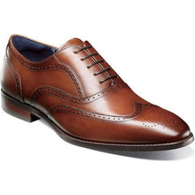 Load image into Gallery viewer, Stacy Adams Kaine Wingtip Oxford Leather Dress Shoe