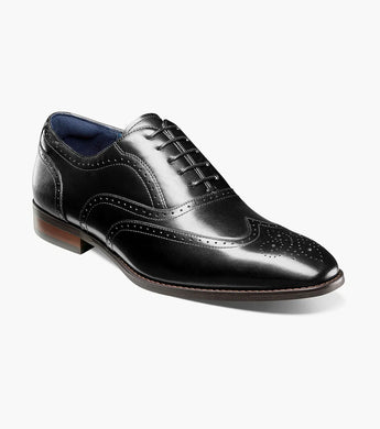 Stacy Adams Kaine Wingtip Oxford Leather Dress Shoe
