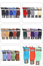 Load image into Gallery viewer, Stacy Adams Tone on Tone SA Logo Plaid Socks