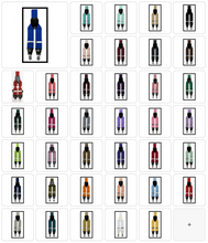 Load image into Gallery viewer, Suspenders - Convertible Clip On or Button