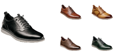 Sync Plain Toe No-Tie Elastic Lace Stacy Adams Easy-on, Easy-off Shoe in Wide E Widths  #25662