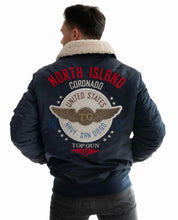 Load image into Gallery viewer, Top Gun North Island Cornado Bomber Flight Jacket