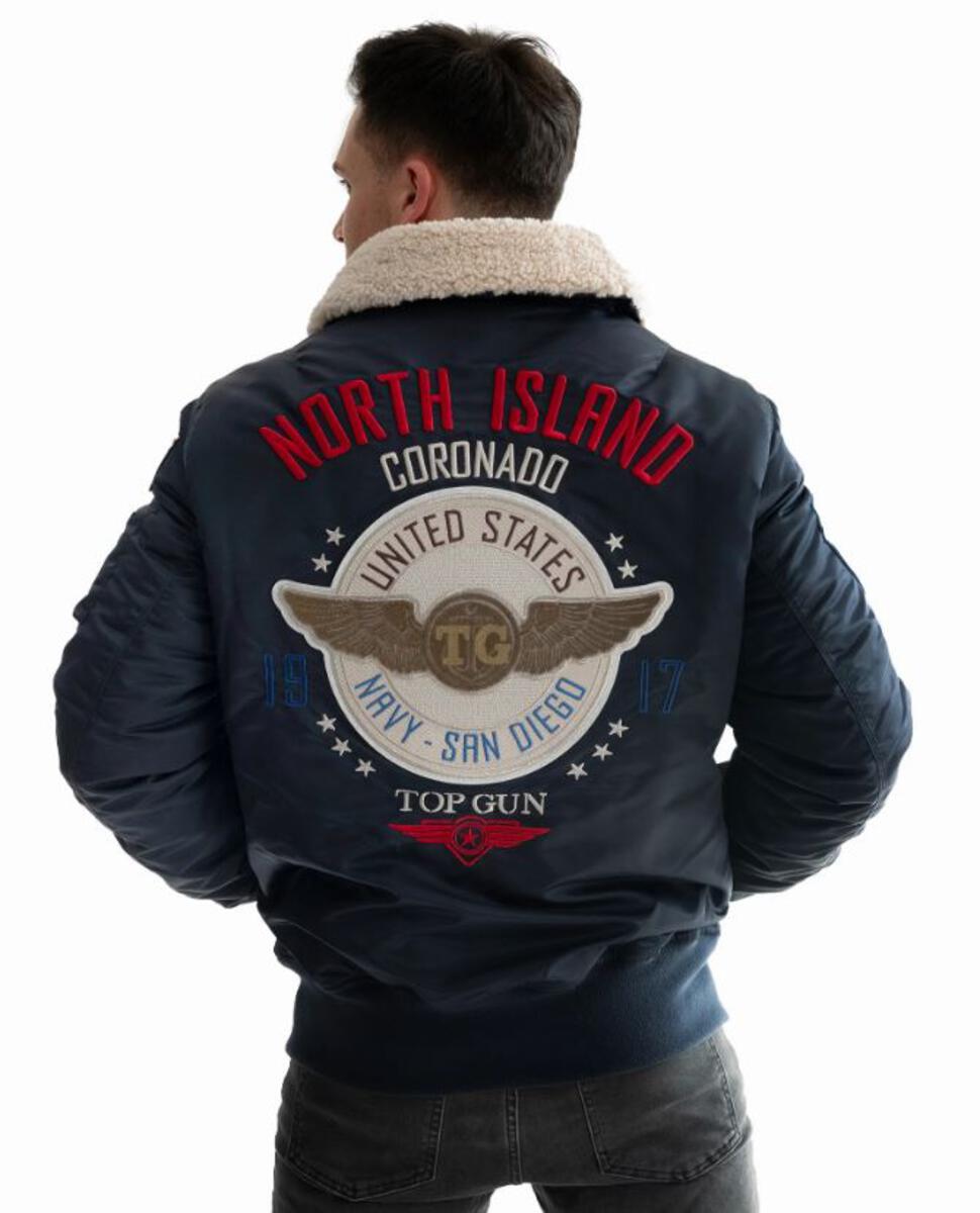 Top Gun North Island Cornado Bomber Flight Jacket