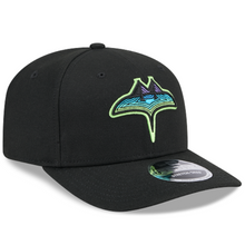 Load image into Gallery viewer, Tampa Bay Rays New Era 9Seventy 970 Stretch Snap Snapback Hat