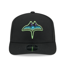 Load image into Gallery viewer, Tampa Bay Rays New Era 9Seventy 970 Stretch Snap Snapback Hat