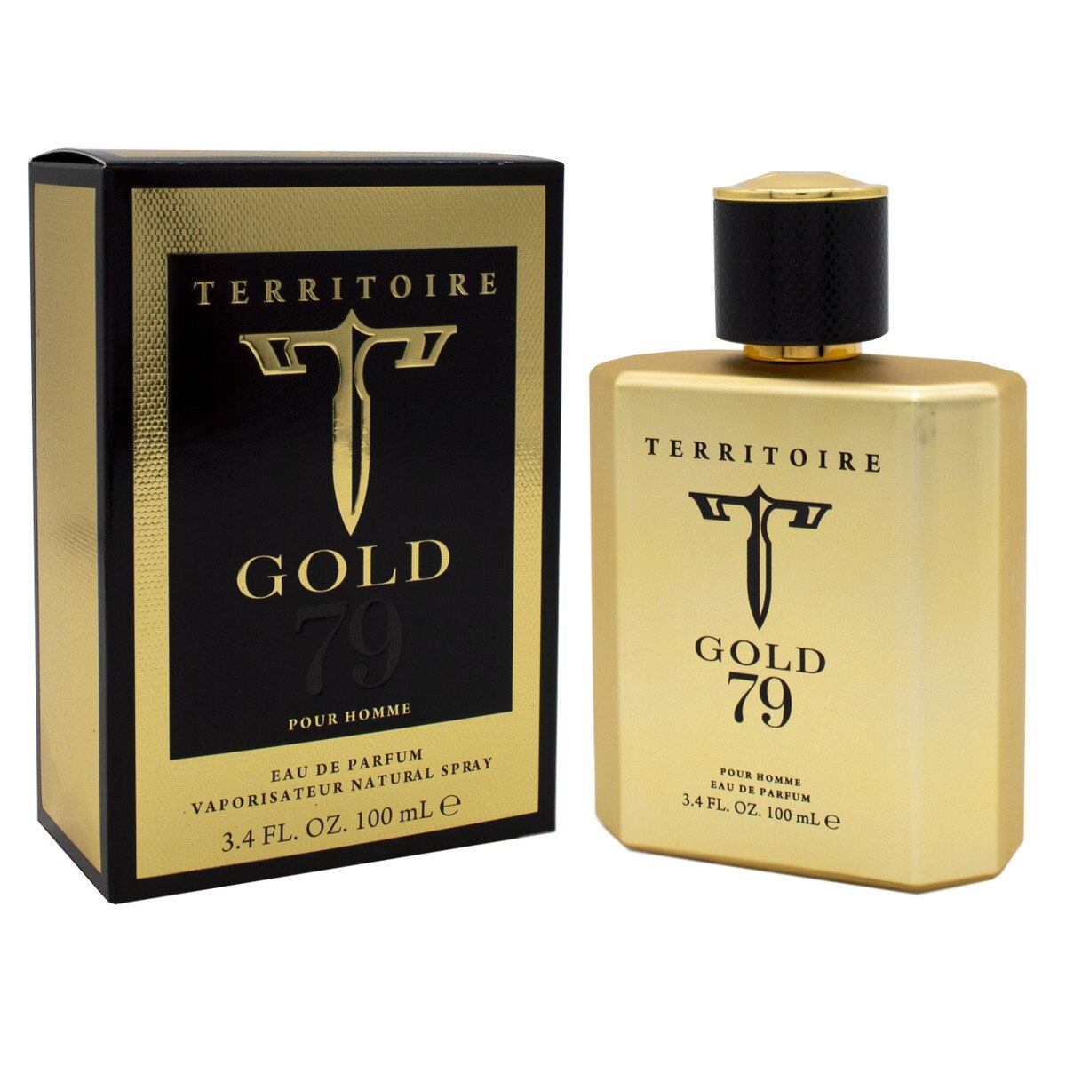 Gold 79 by Territoire 3.4 Fl.Oz/100 ML.  Eau De Parfum