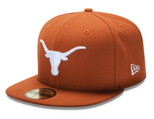 Load image into Gallery viewer, Texas Longhorns New Era 59Fifty 5950 Fitted Cap