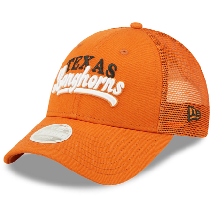 Texas Longhorns New Era 9Forty 940 Adjustable Fit Curved Bill Trucker Hat