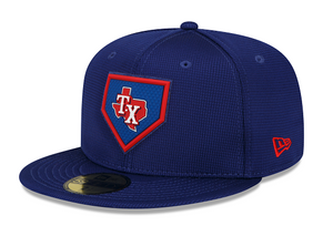 Texas Rangers New Era 59Fifty Club House 5950 Fitted Cap