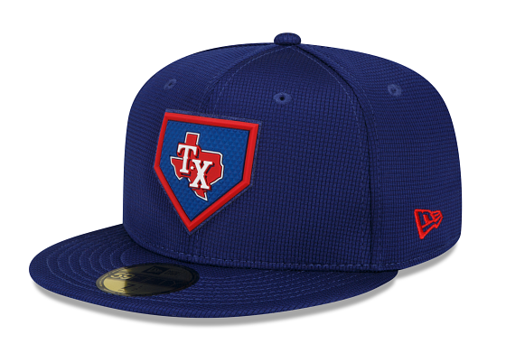 Texas Rangers New Era 59Fifty Club House 5950 Fitted Cap