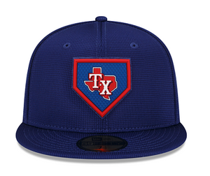 Texas Rangers New Era 59Fifty Club House 5950 Fitted Cap