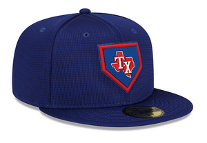 Texas Rangers New Era 59Fifty Club House 5950 Fitted Cap