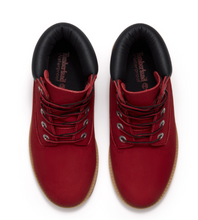 Load image into Gallery viewer, Timberland Premium 6 Inch Waterproof Boots in Red Juniors Sizes # 0A6BET