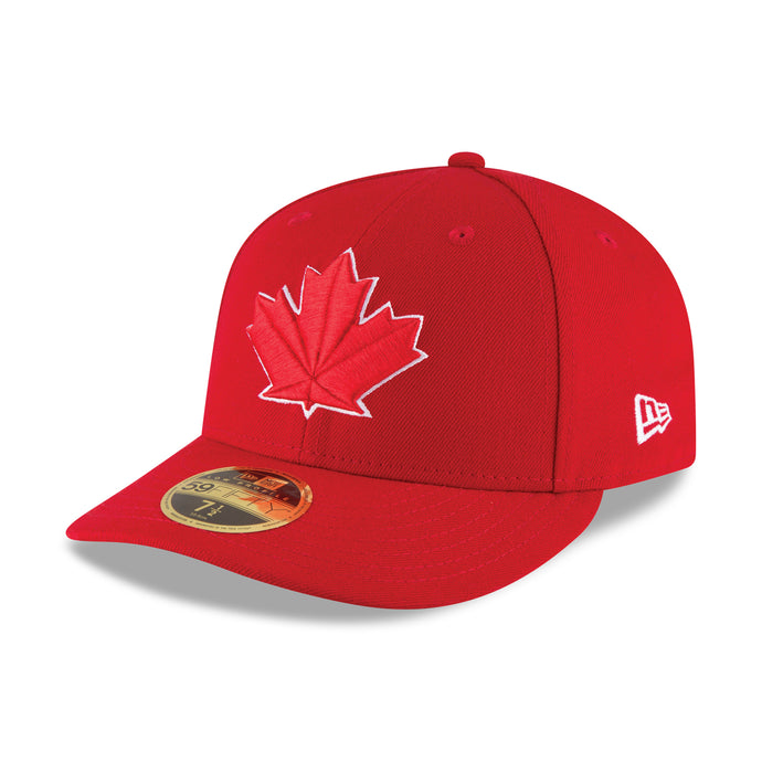 Toronto Blue Jays New Era 59Fifty 5950 Low Profile Authentic Collection Official On-Field Fitted Hat