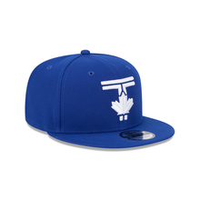 Load image into Gallery viewer, Toronto Blue Jays New Era 9Fifty 950 City Connect Blue Snapback Cap