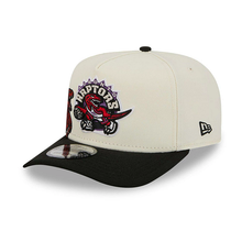 Load image into Gallery viewer, Toronto Raptors New Era Hardwood Collection 9Fifty 950 Curved Bill Snapback Cap