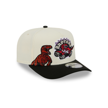 Load image into Gallery viewer, Toronto Raptors New Era Hardwood Collection 9Fifty 950 Curved Bill Snapback Cap