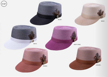Load image into Gallery viewer, Braided Two Tone &amp; Solid Colors Legionnaire Hat # H67 H66