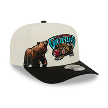 Load image into Gallery viewer, Vancouver Grizzlies New Era Hardwood Collection   9Fifty 950 Curved Bill Snapback Cap