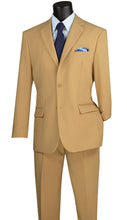 Load image into Gallery viewer, Regular Fit Single Breasted Suit  Khaki &amp; Charcoal  Colors
