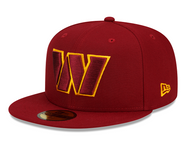 Washington Commanders New Era 59Fifty 5950 Fitted Cap