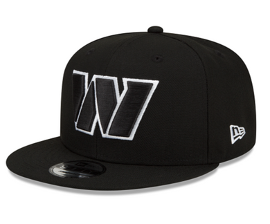 Washington Commanders New Era 9Fifty 950 Black & White Snapback Cap