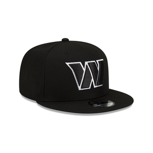 Washington Commanders New Era 9Fifty 950 Black & White Snapback Cap