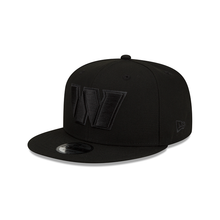 Load image into Gallery viewer, Washington Commanders New Era 9Fifty 950 Double Black Snapback Cap